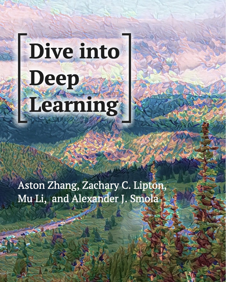 dive into deep learning cover